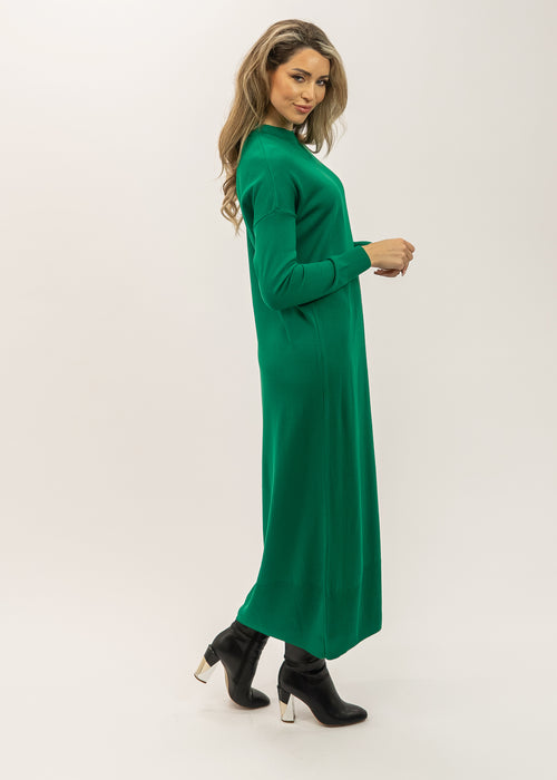 Trikot jurk groen